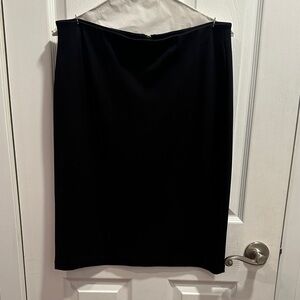 Philosophy Classic Black Pencil Skirt